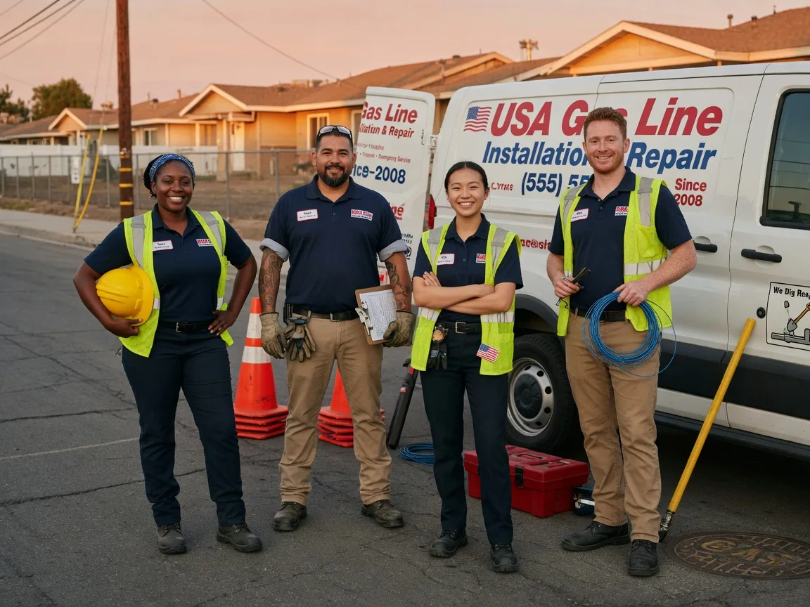 Gas Line Installation company in Port Jefferson, OH